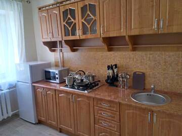 Фото номера Апартаменты с балконом Апартаменты Apartment in the center at Gorodnichanskaya г. Гродно 8