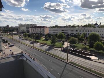 Фото номера Апартаменты с балконом Апартаменты Stefana Batoria 10 center г. Гродно 19