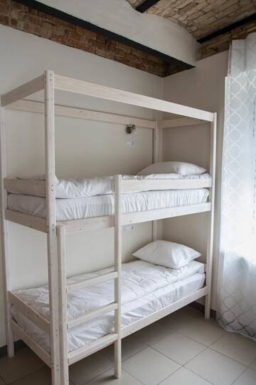 Фото номера Кровать в общем 6-местном номере Хостелы Hostel GOSteam г. Гродно 8