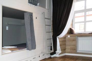 Фото номера Кровать в общем номере для мужчин Хостелы Hostel Center г. Гродно 17