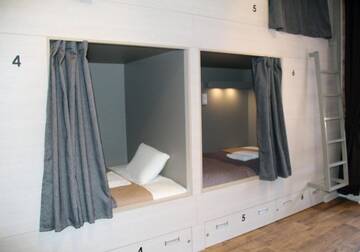 Фото номера Кровать в общем номере для мужчин Хостелы Hostel Center г. Гродно 21