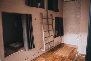 Фото номера Кровать в общем номере с 4 кроватями Хостелы Hostel Center г. Гродно 6
