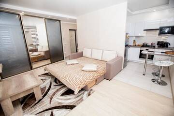 Фото номера Апартаменты-студио Апартаменты Kvartira Studiya Mostowa 29 г. Гродно 7