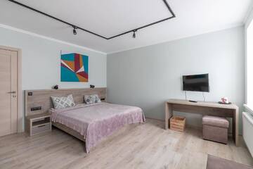Фото номера Семейный номер с ванной комнатой Апарт-отели Vinograd Hotel г. Гродно 3