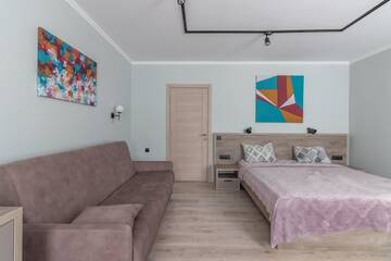 Фото номера Семейный номер с ванной комнатой Апарт-отели Vinograd Hotel г. Гродно 6
