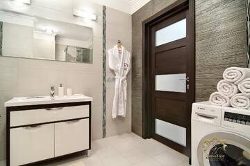 Фото номера Улучшенный четырехместный номер Апартаменты LIRA Apartments г. Гродно 16