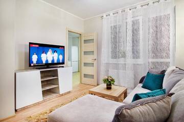 Фото номера Четырехместный номер Делюкс Апартаменты LIRA Apartments г. Гродно 10