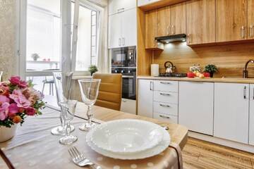 Фото номера Апартаменты с балконом Апартаменты MODERN Apartments г. Гродно 9