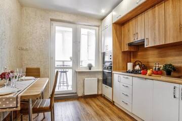 Фото номера Апартаменты с балконом Апартаменты MODERN Apartments г. Гродно 10