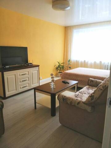 Фото номера Апартаменты с 1 спальней Апартаменты Apartment ul Karbicheva г. Гродно 7