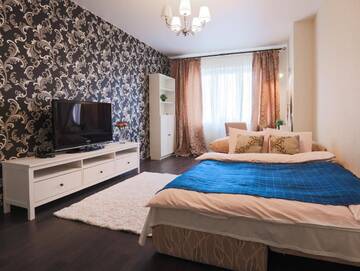 Фото номера Апартаменты Делюкс Апартаменты SweetHome Apartment г. Гродно 7