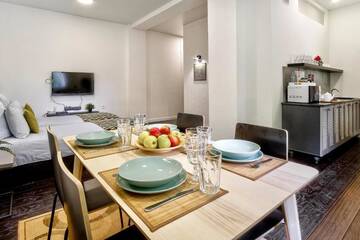 Фото номера Апартаменты - 1-й этаж Апартаменты Nice apartments in the center г. Гродно 14