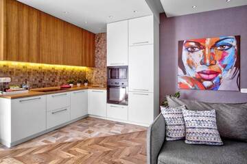 Фото номера Четырехместный номер Делюкс Апартаменты WOW Apartments г. Гродно 10