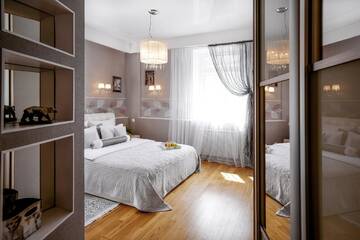 Фото номера Апартаменты с 1 спальней Апартаменты Classic Apartments г. Гродно 8