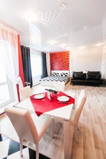 Фото номера Апартаменты-студио Апартаменты GrodnoHome Popovicha 16th floor г. Гродно 11