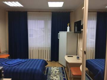 Фото номера Улучшенный одноместный номер Отель Drive Hotel г. Гродно 3