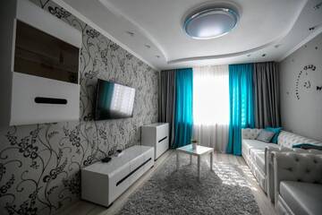 Фото номера Апартаменты с балконом Апартаменты Pushkina 33 г. Гродно 45