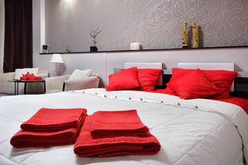 Фото номера Апартаменты с балконом Апартаменты Beautiful Ap in the city centre Ozheshko 42 г. Гродно 7
