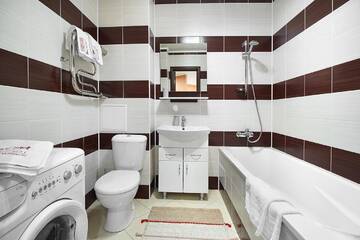 Фото номера Апартаменты с балконом Апартаменты Apartment on Dzerzynskogo г. Гродно 3