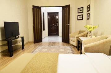 Фото номера Апартаменты с 1 спальней Апартаменты Comfort Apartments - Beautiful Suite by the Park г. Гродно 6