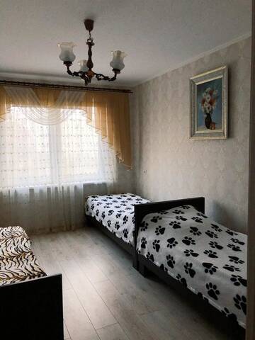 Фото номера Апартаменты с 3 спальнями Апартаменты Grodno Happy Apartment г. Гродно 16
