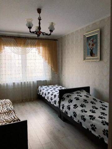 Фото номера Апартаменты с 3 спальнями Апартаменты Grodno Happy Apartment г. Гродно 35